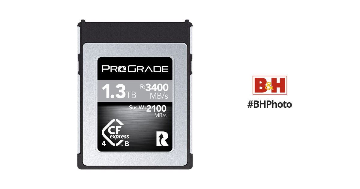 ProGrade Digital 1.3TB CFexpress 4.0 Type B Cobalt