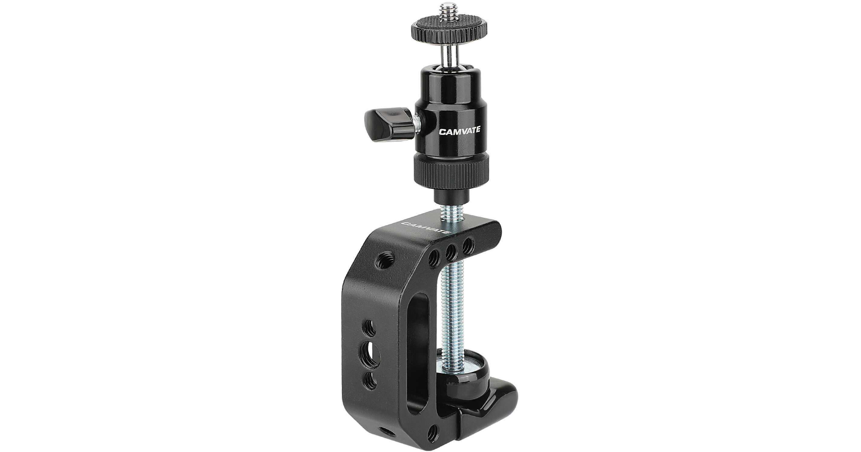 CAMVATE CClamp Desktop Holder with 1/4"20 Ball Head Mount