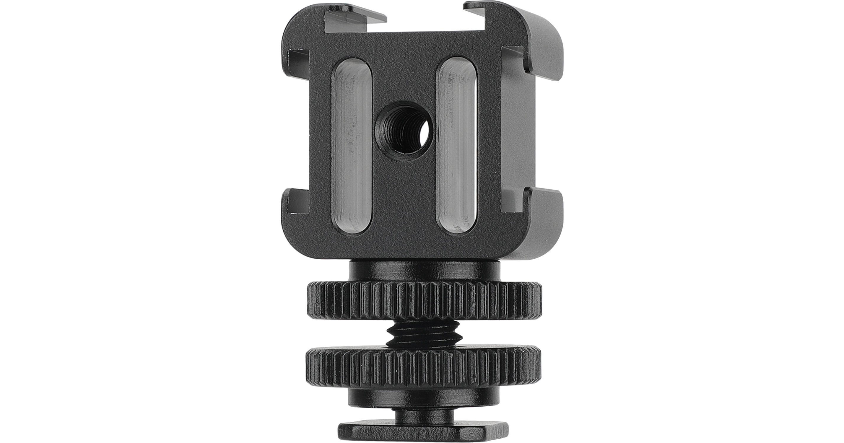 CAMVATE 3Way Cold Shoe Mount with Cold Shoe Mount Adapter C2890