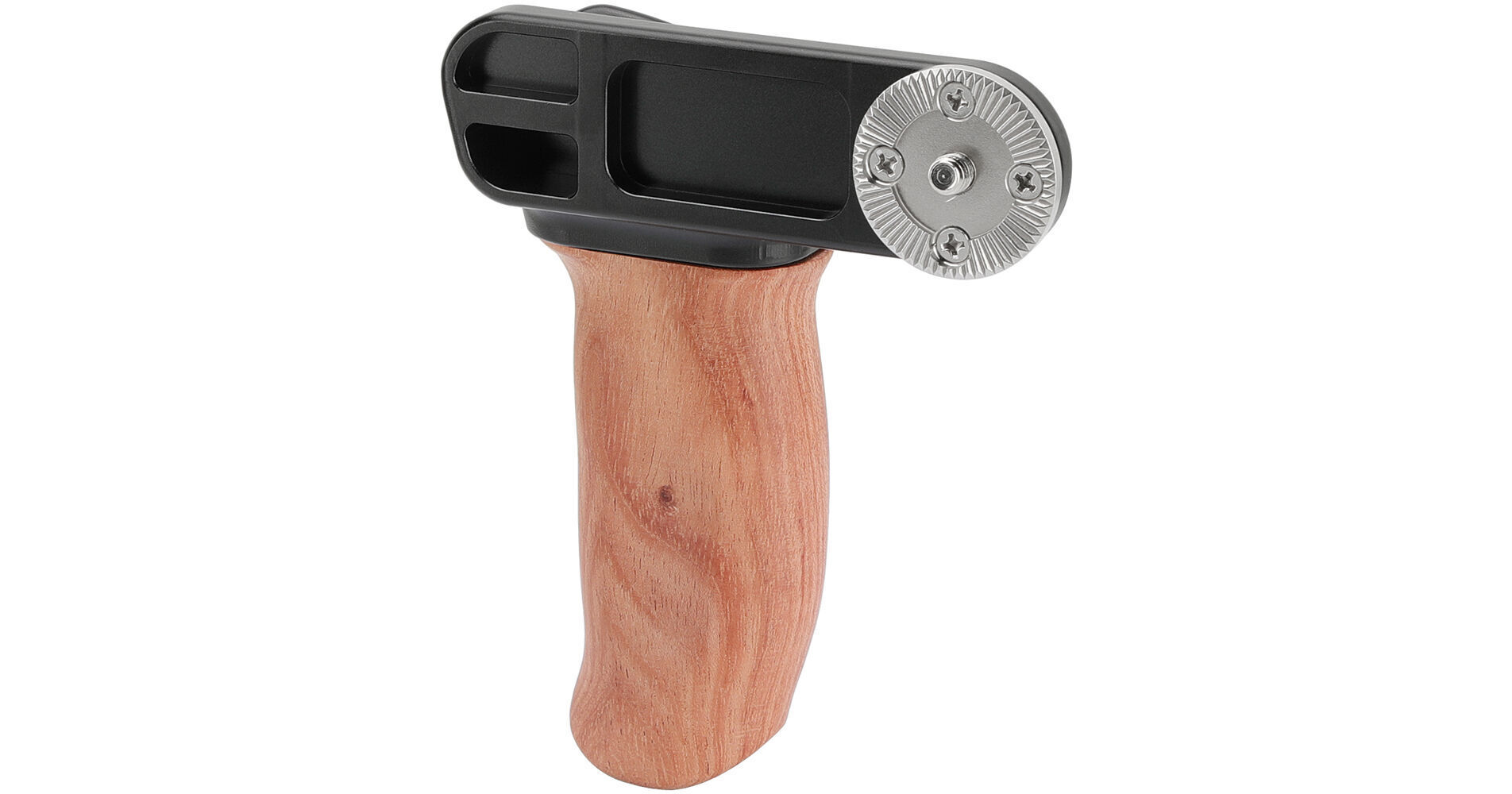 CAMVATE Ergonomic Wooden Hand Grip with ARRI Rosette M6 C2927