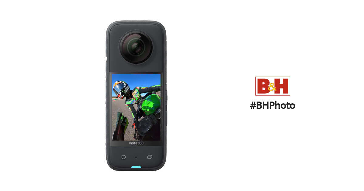 Insta360 X3 72MP Waterproof 5.7K 360° VR AI Camera + Selfie Stick