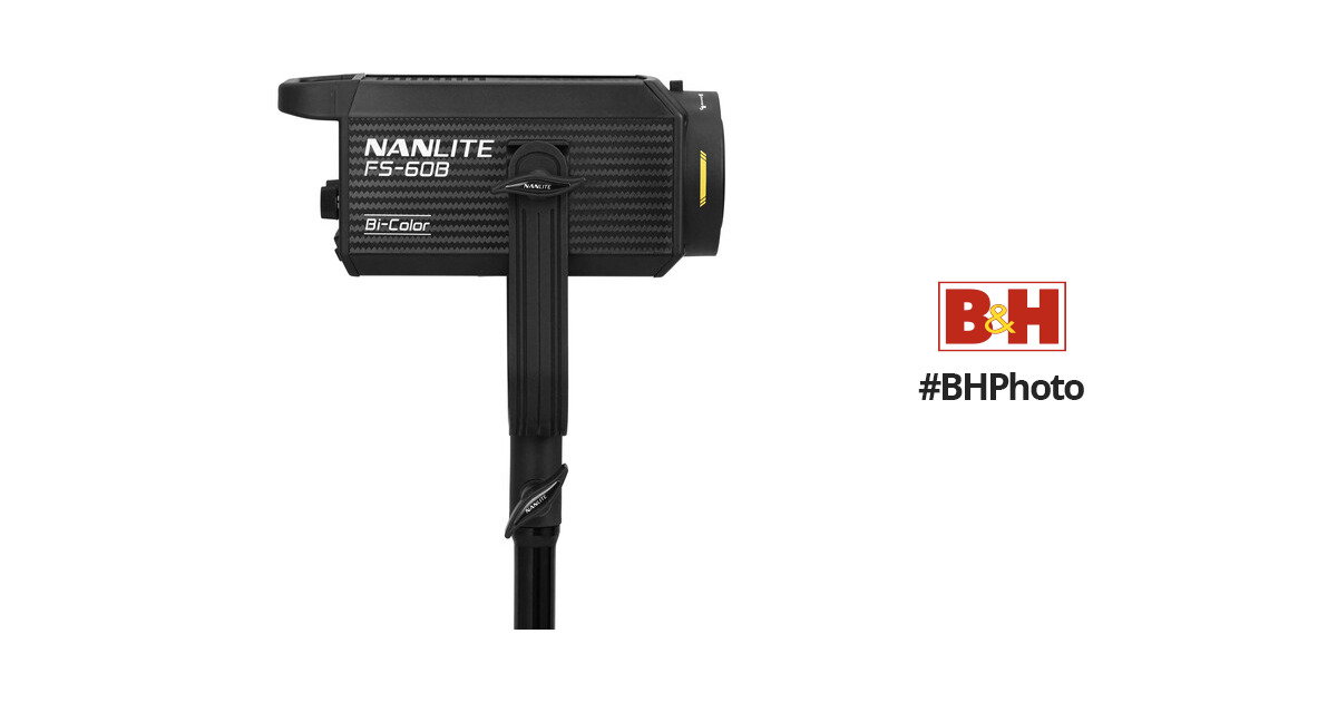 Nanlite FS-60B Bi-Color Studio Spotlight FS60B B&H Photo Video