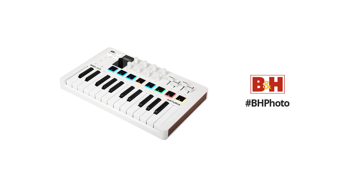 Arturia Releases MiniLab 3, New Compact Keyboard & Pad Controller