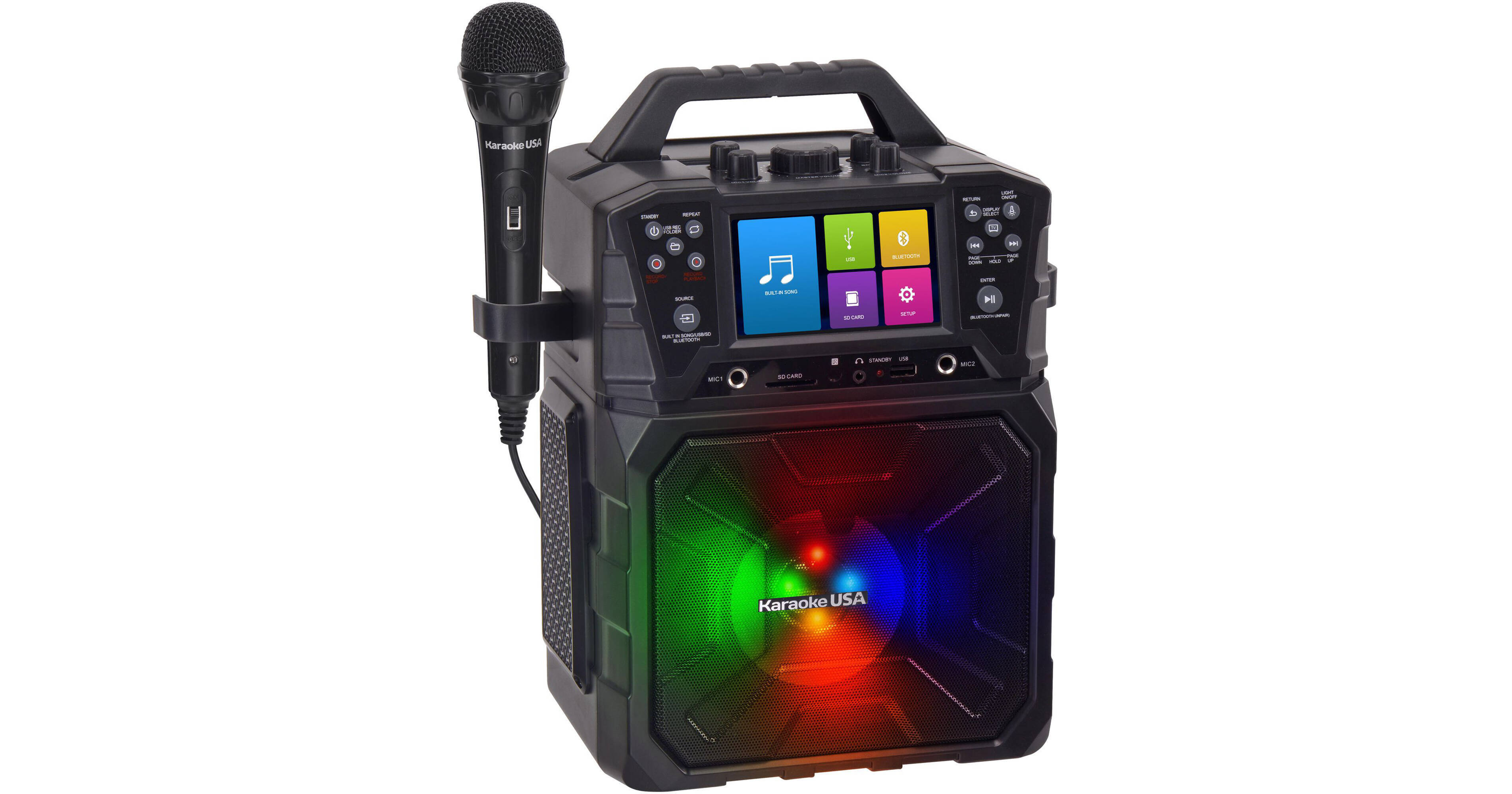 Karaoke Usa Sd520 Portable Karaoke And Pa System Sd520 Bandh Photo