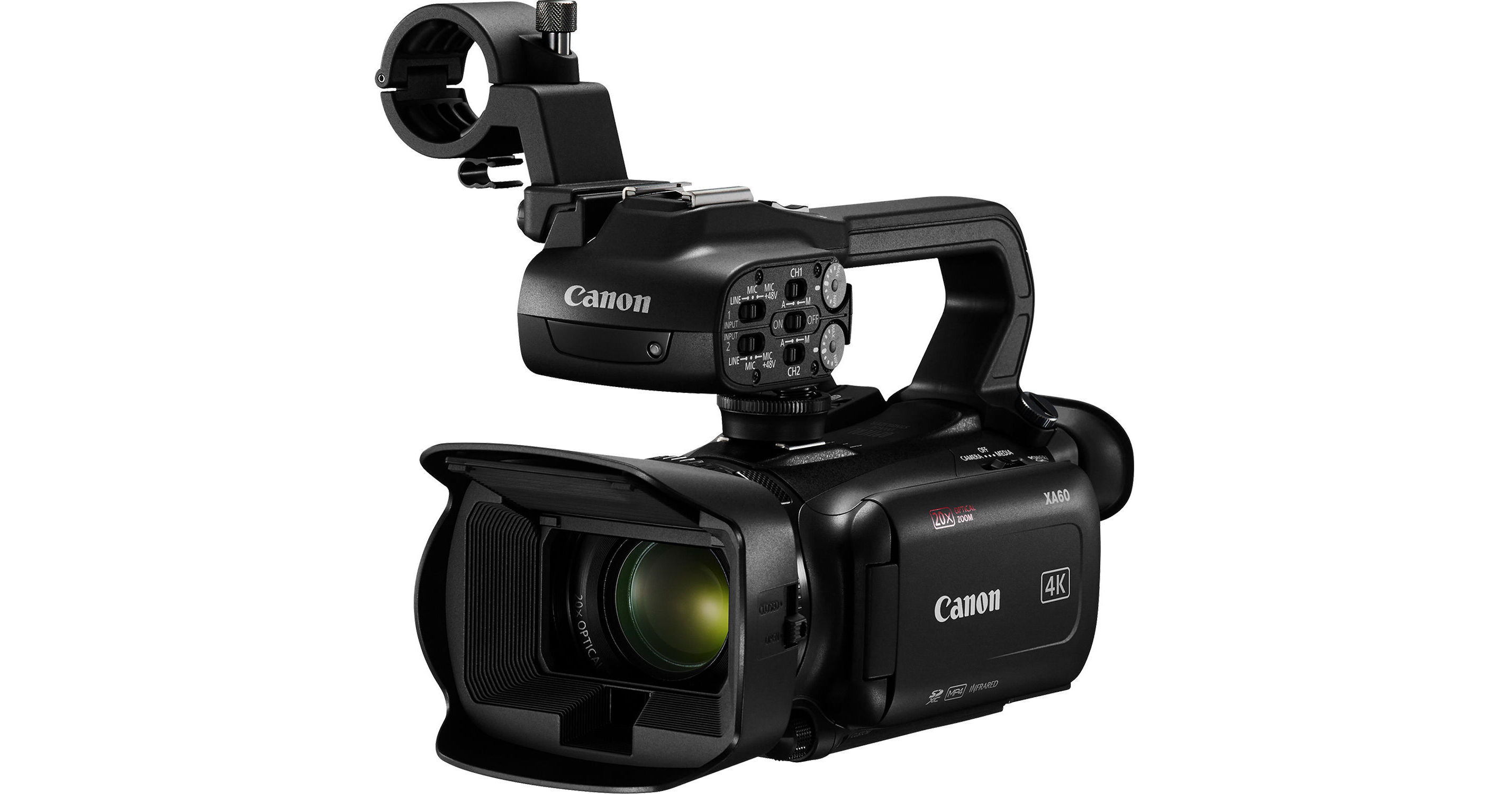 Canon XA60 Professional UHD 4K Camcorder 5733C002 B&H Photo