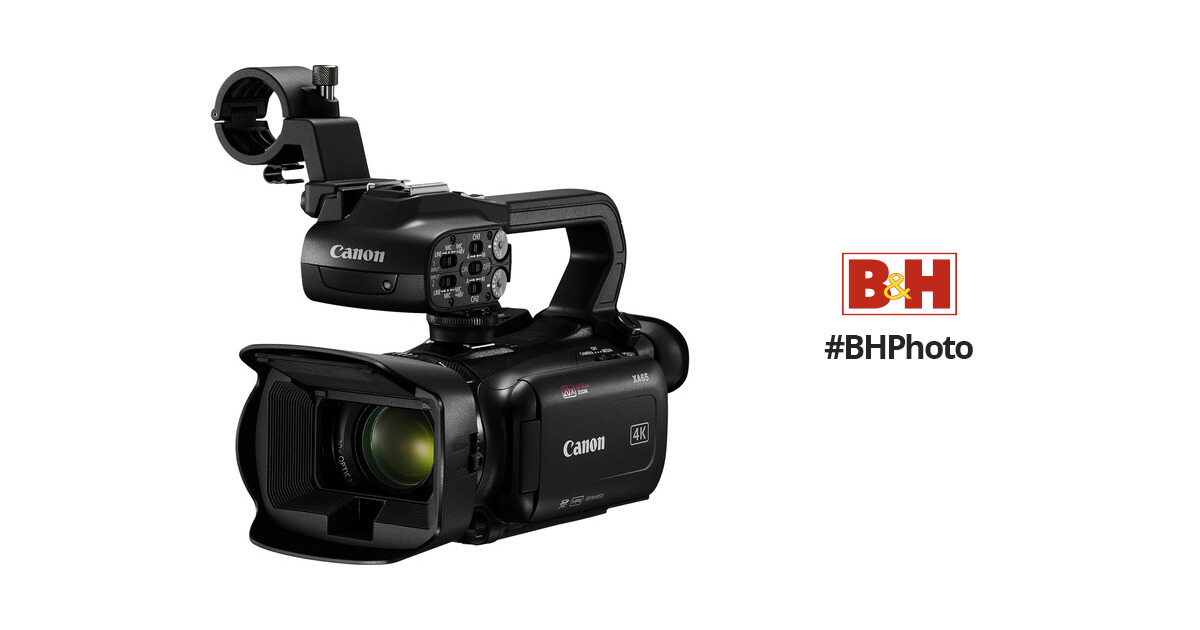 Canon XA65 Professional UHD 4K Camcorder 5732C002 B&H Photo Video