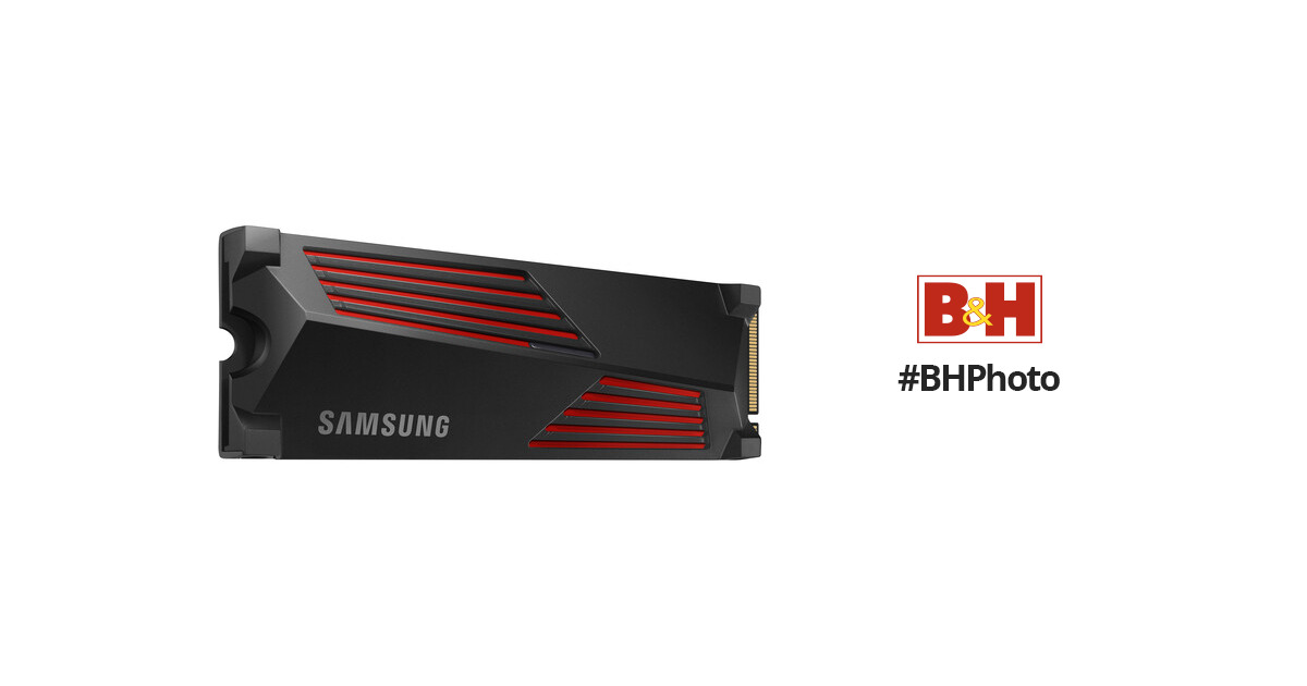 Samsung 2TB 990 PRO PCIe 4.0 x4 M.2 Internal SSD with Heatsink