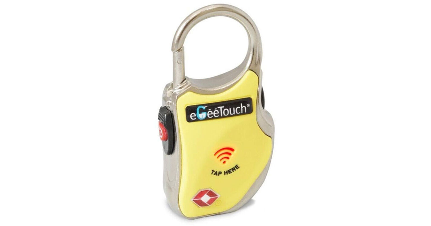 Egeetouch smart cheap travel padlock