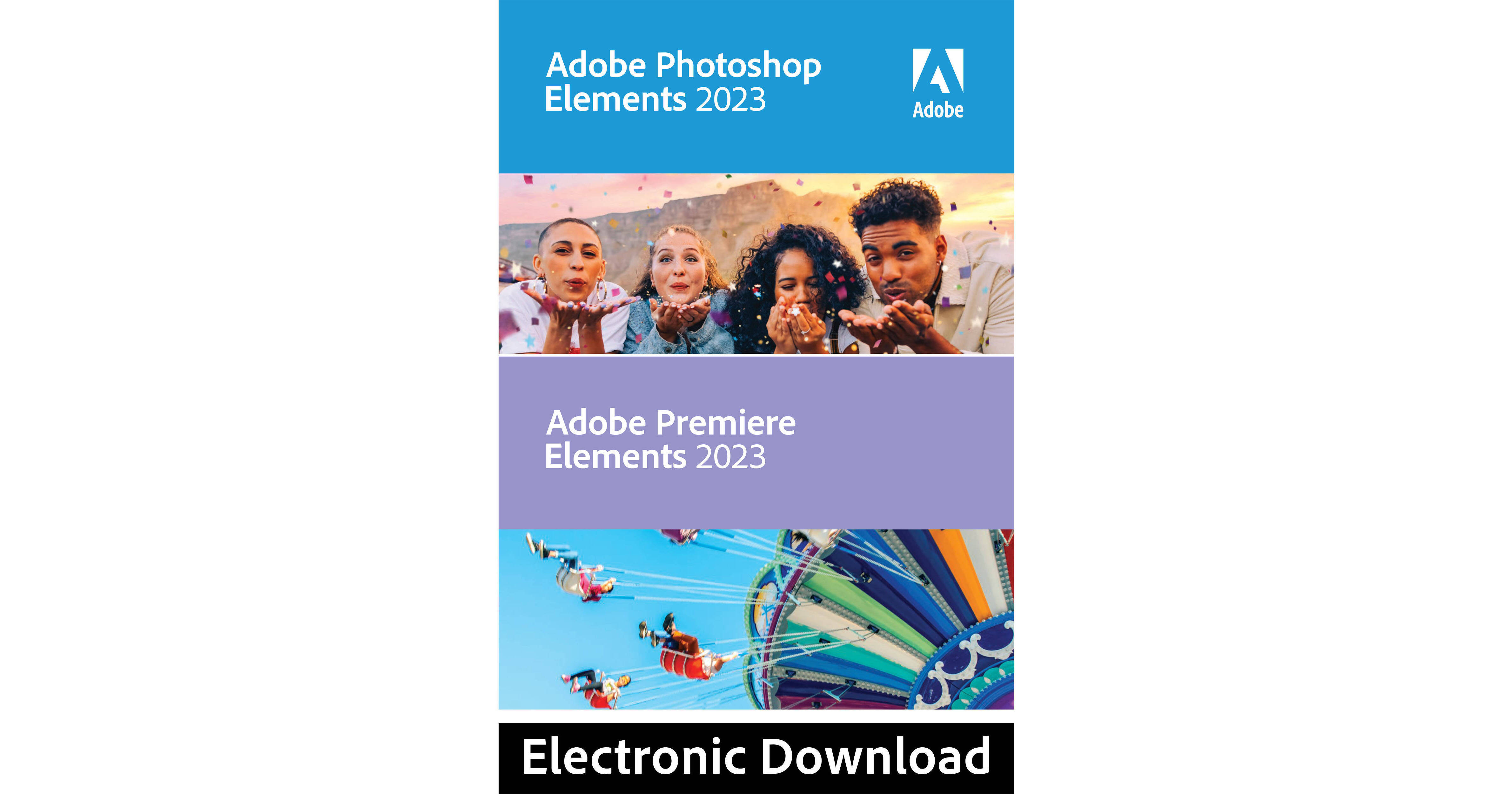 Adobe Photoshop & Premiere Elements 2023 65326130 B&H Photo Video