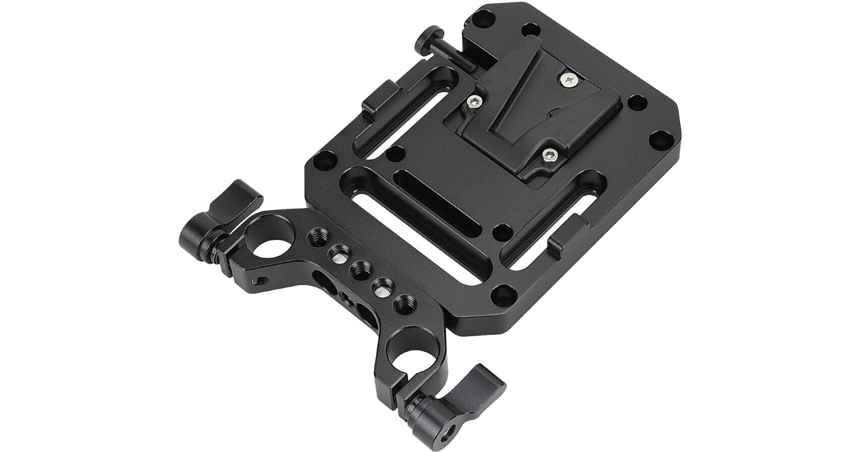 CAMVATE VMount Quick Release Plate with 15mm DualRod Clamp