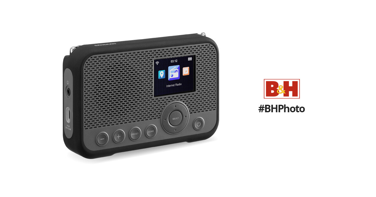 Sangean WFR-39 FM-RBDS/Internet/Air Music Digital HD Bluetooth