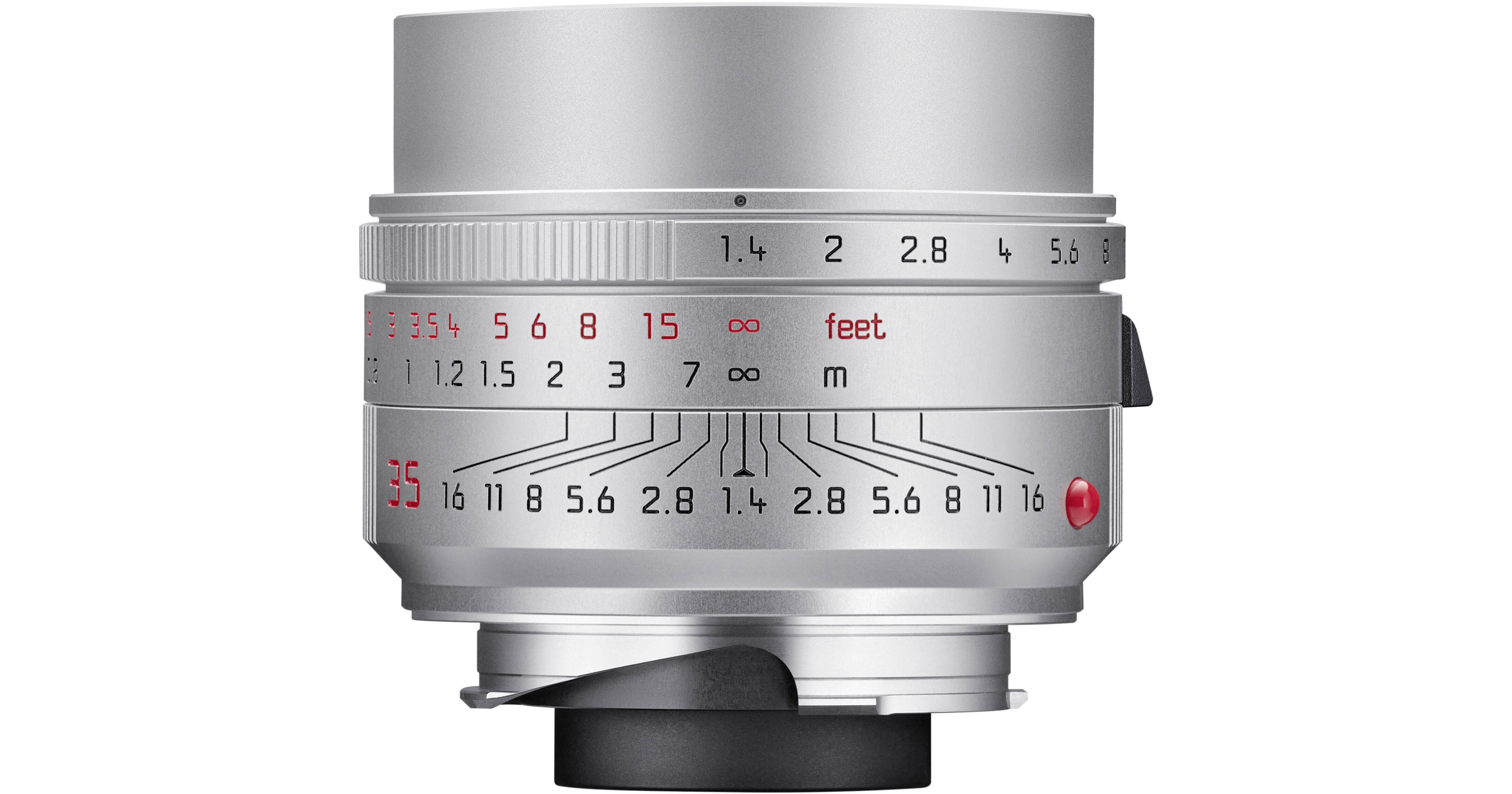 Leica Summilux-M 35mm f/1.4 ASPH. Lens (Silver, 2022 Version)