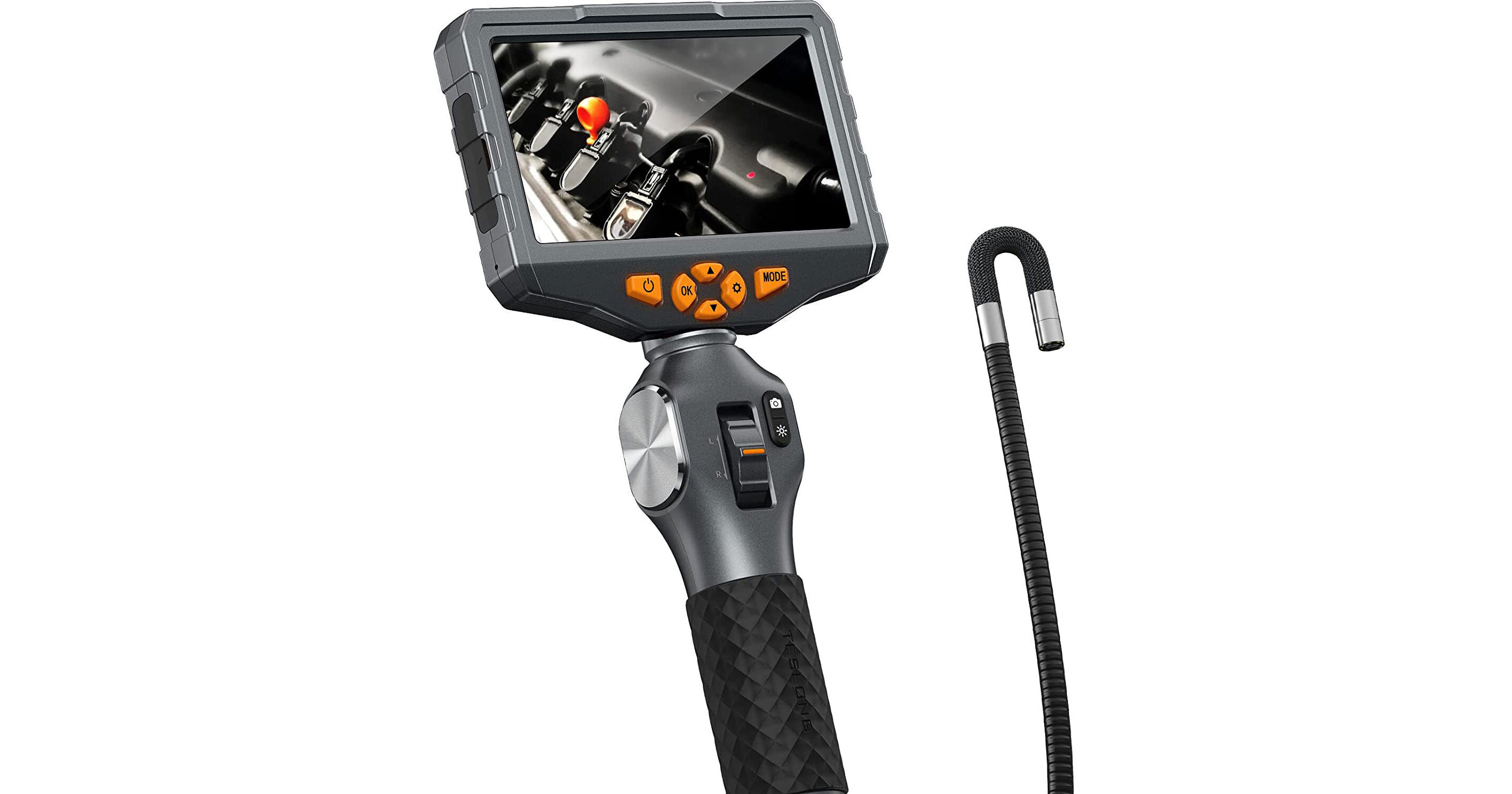 TD500 Pro Articulating Inspection Camera with 5-inch Screen