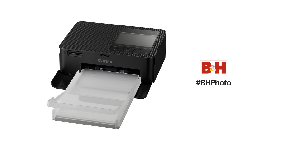  Canon Selphy Cp1500 Black/Impresora Fotográfica Portátil :  Office Products