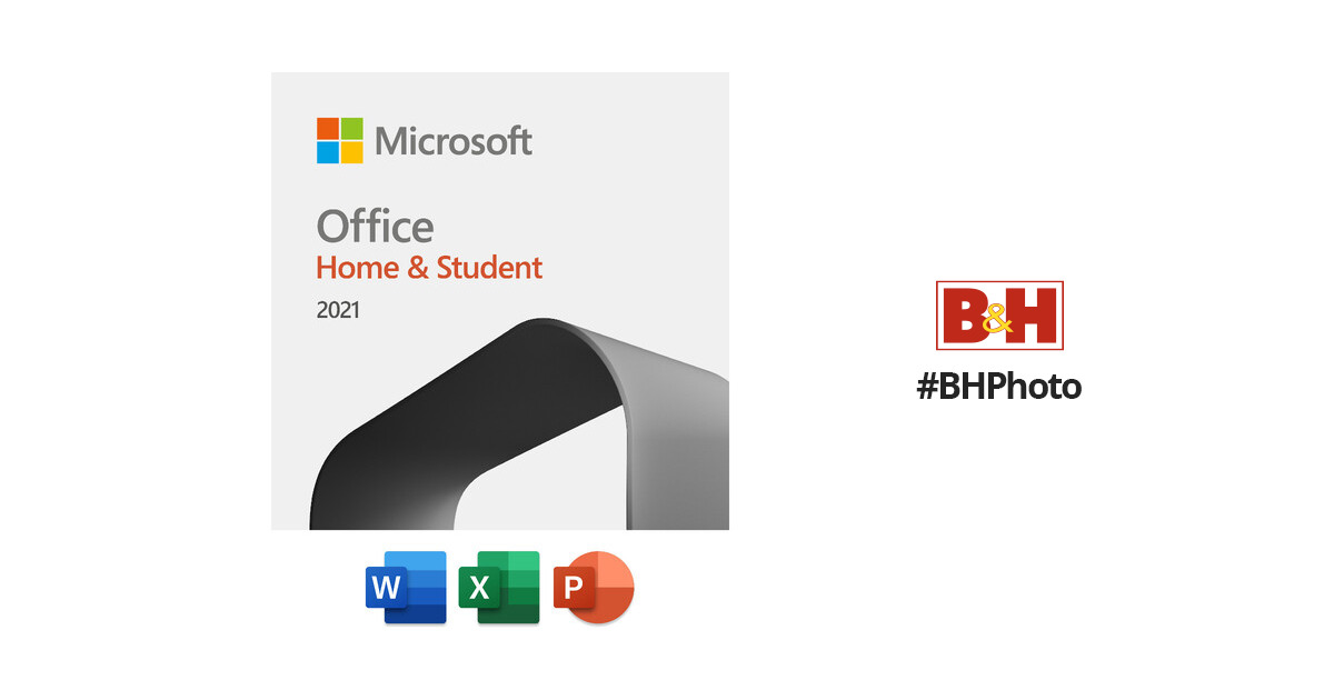 Microsoft Office Home & Student 2021 (1-User License, Download)