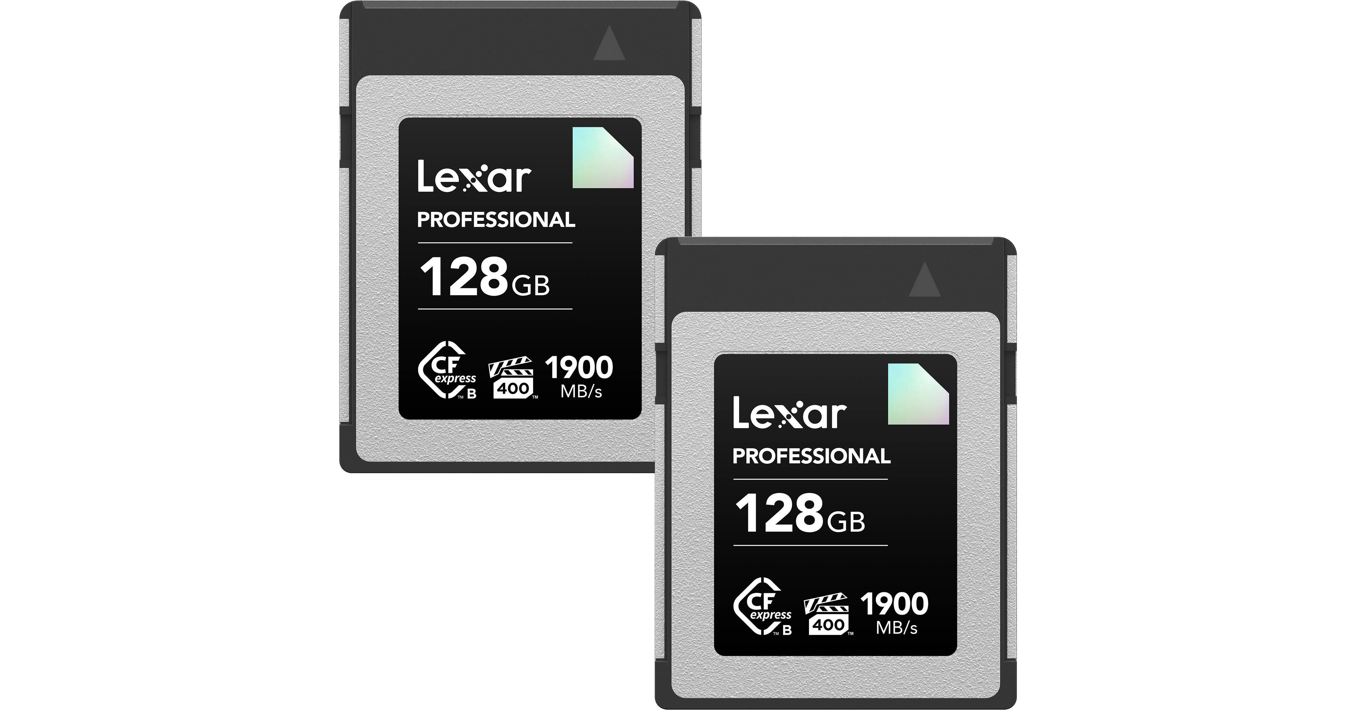 Lexar 128GB Professional CFexpress Type B Card LCXEXDM128G R2ENG contact-mb-steel