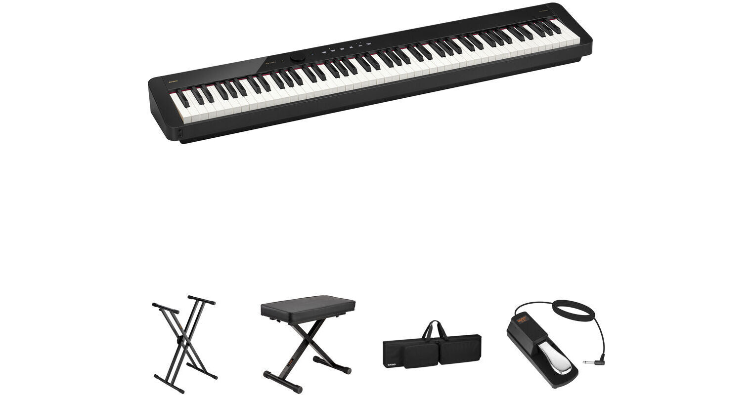 Casio Privia PXS5000 88Key Portable Digital Piano Kit with