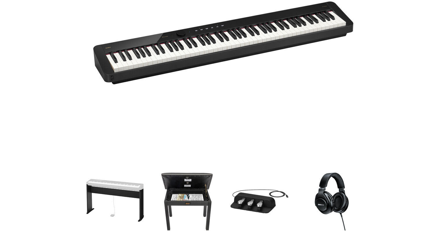 Casio Privia PXS5000 88Key Portable Digital Piano Kit with