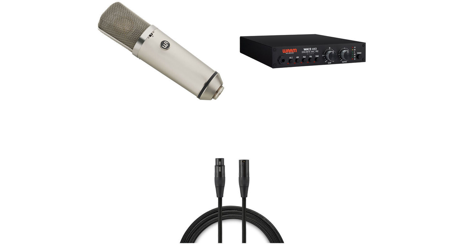 Warm Audio WA67 LargeDiaphragm Tube Condenser Microphone Kit