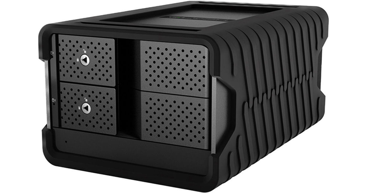 Glyph Technologies 16TB Blackbox PRO RAID 2-Bay RAID Array (2 x 8TB, USB-C  3.2 Gen 2)