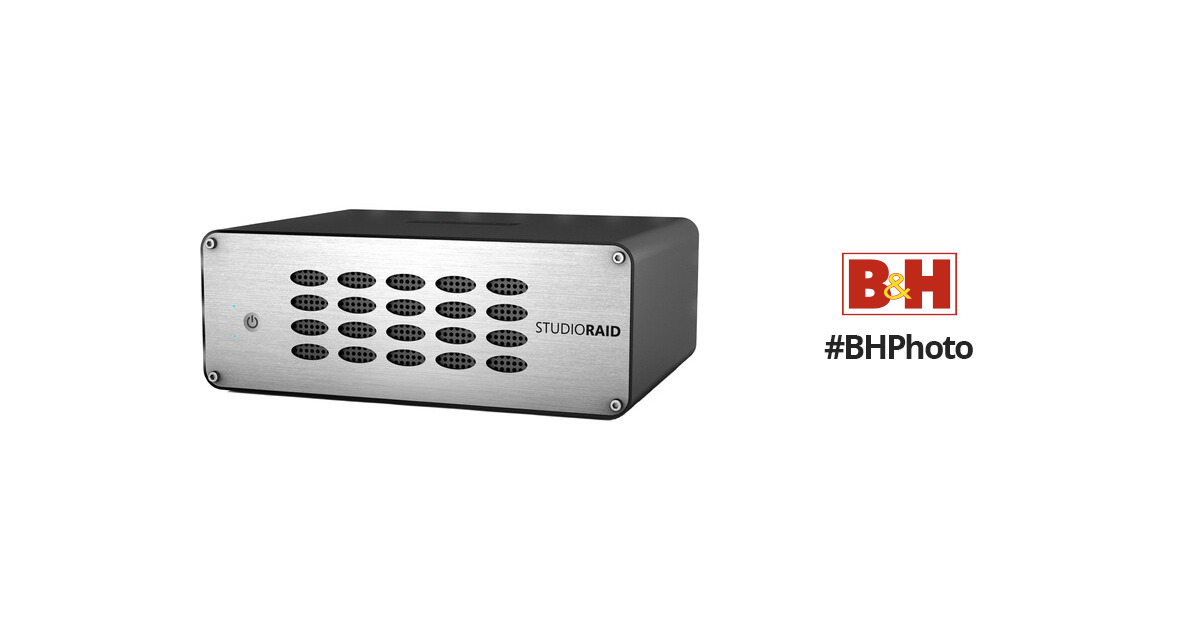 Glyph Technologies StudioRAID 24TB 2-Bay USB 3.2 Gen 1 RAID Array (2 x 12TB)
