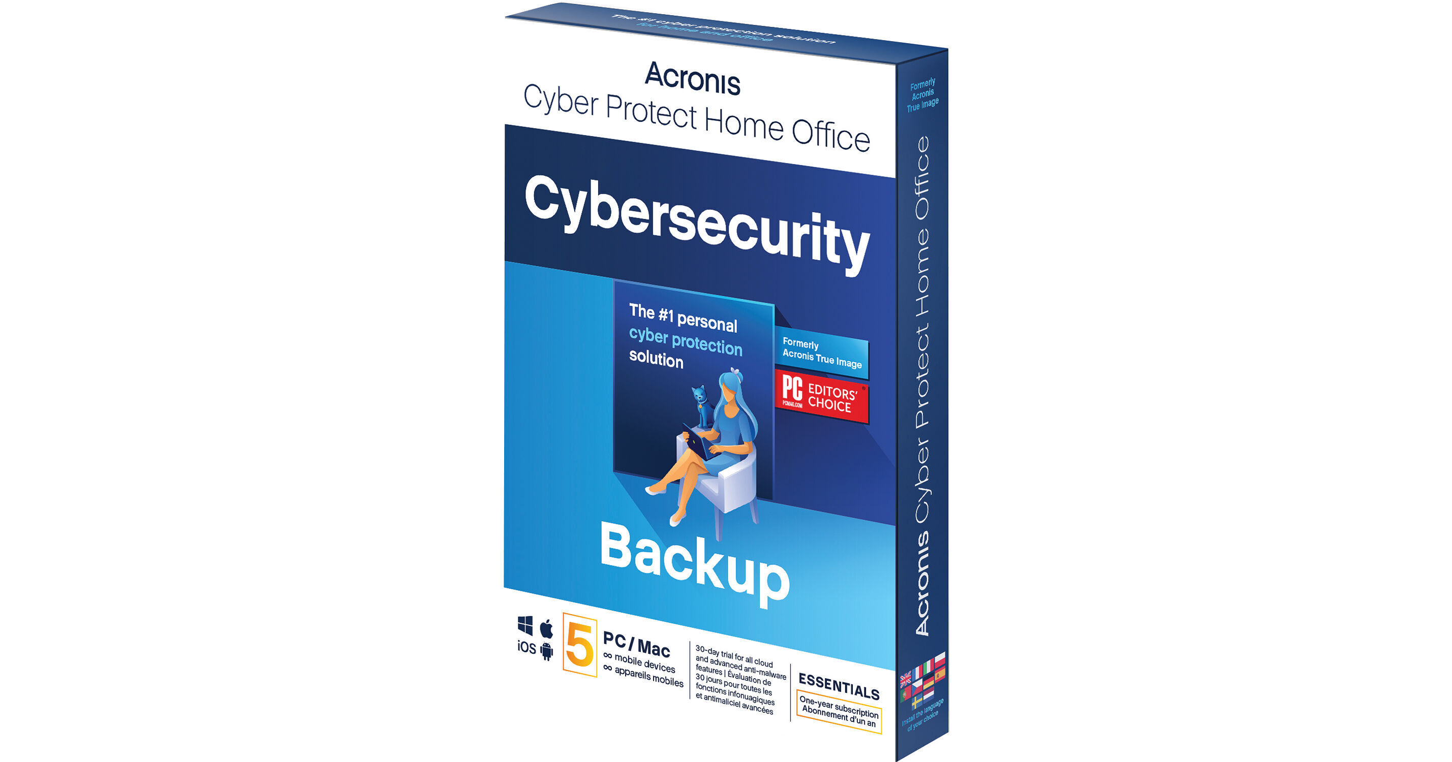 Acronis Cyber Protect Home Office Essentials Edition HOGBA1USS