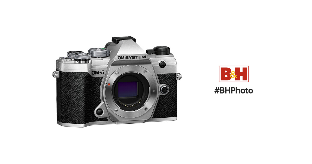 OM SYSTEM OM-5 Mirrorless Camera (Silver) B&H Photo Video | Systemkameras