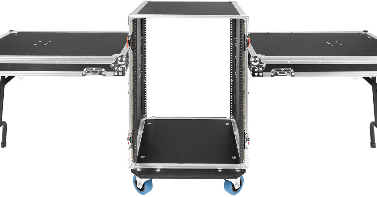 Gator GTOUR16U-TBL ATA Road Rack Case with Dual GTOUR16U-TBL B&H