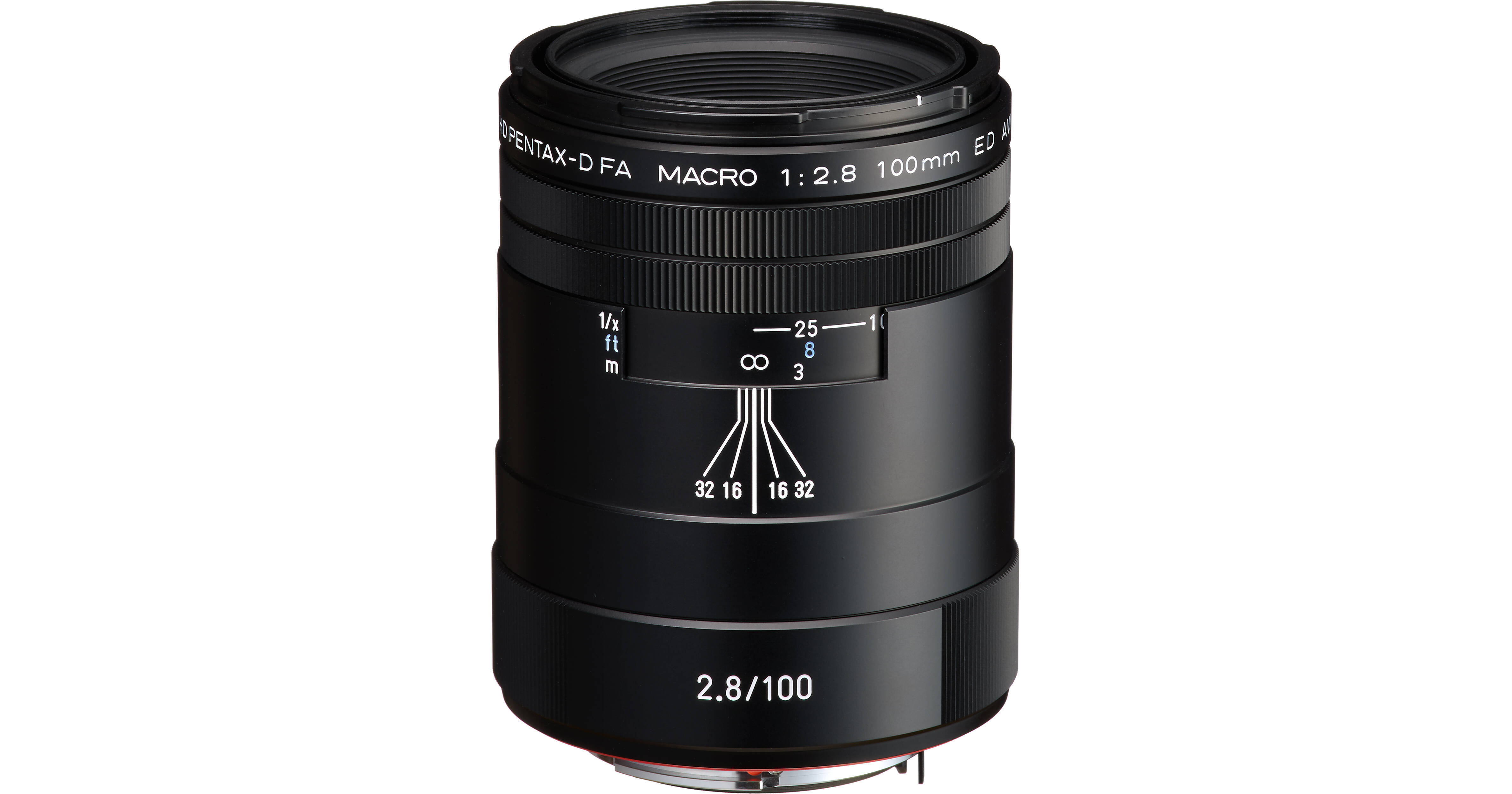 Pentax HD Pentax-D FA Macro 100mm f/2.8 ED AW (Black) 20320 Bu0026H