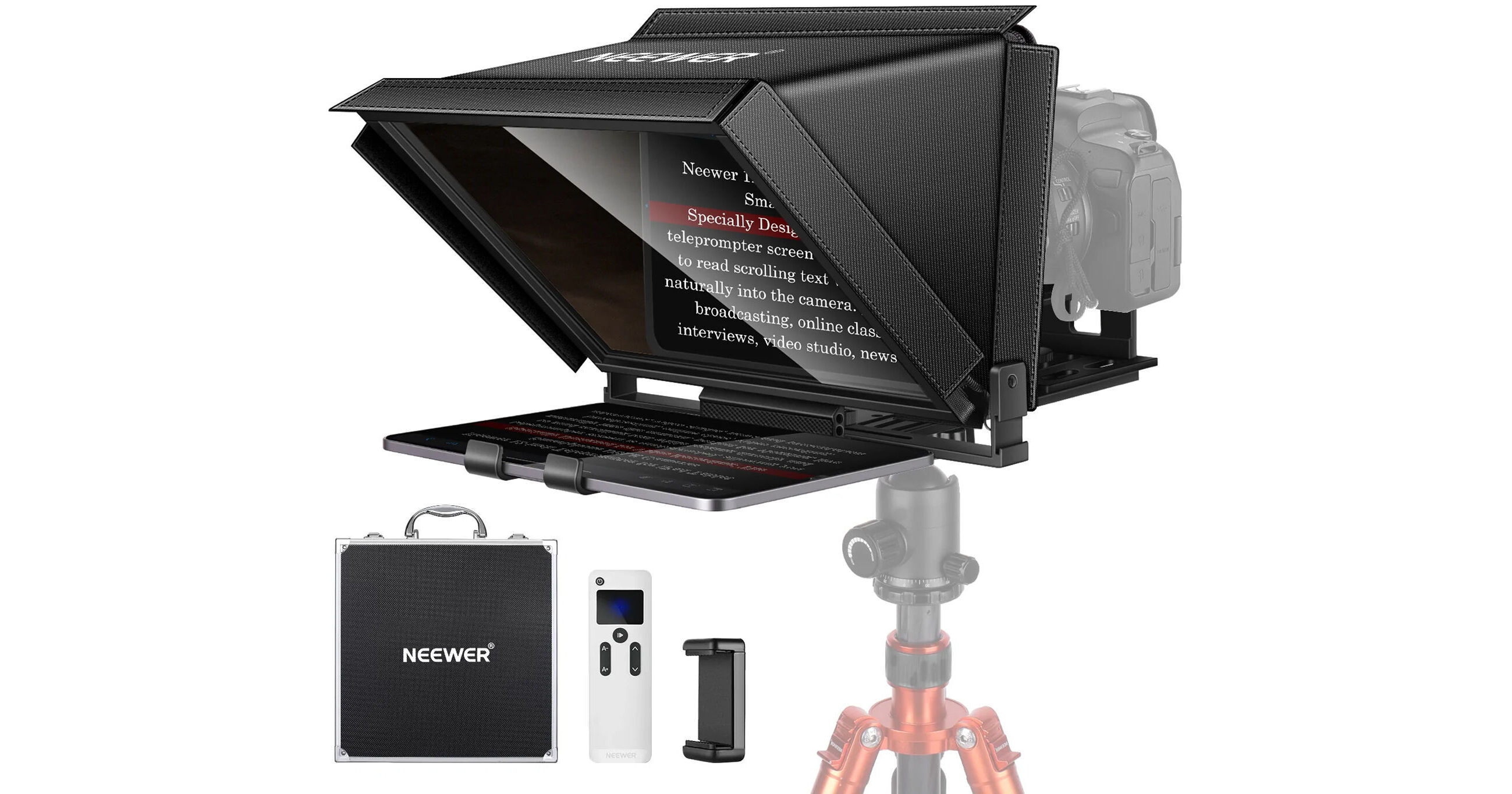 Neewer X12 Tablet Teleprompter 66600141 B&H Photo Video