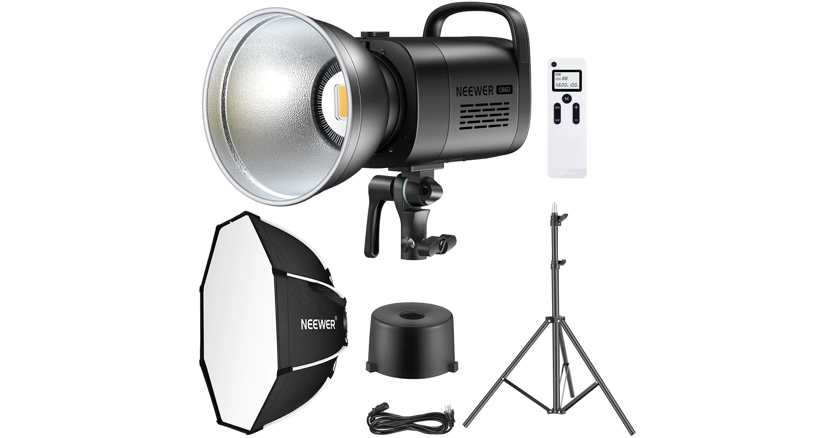 Neewer CB60 60W LED Video Light Kit 66600149 B&H Photo Video