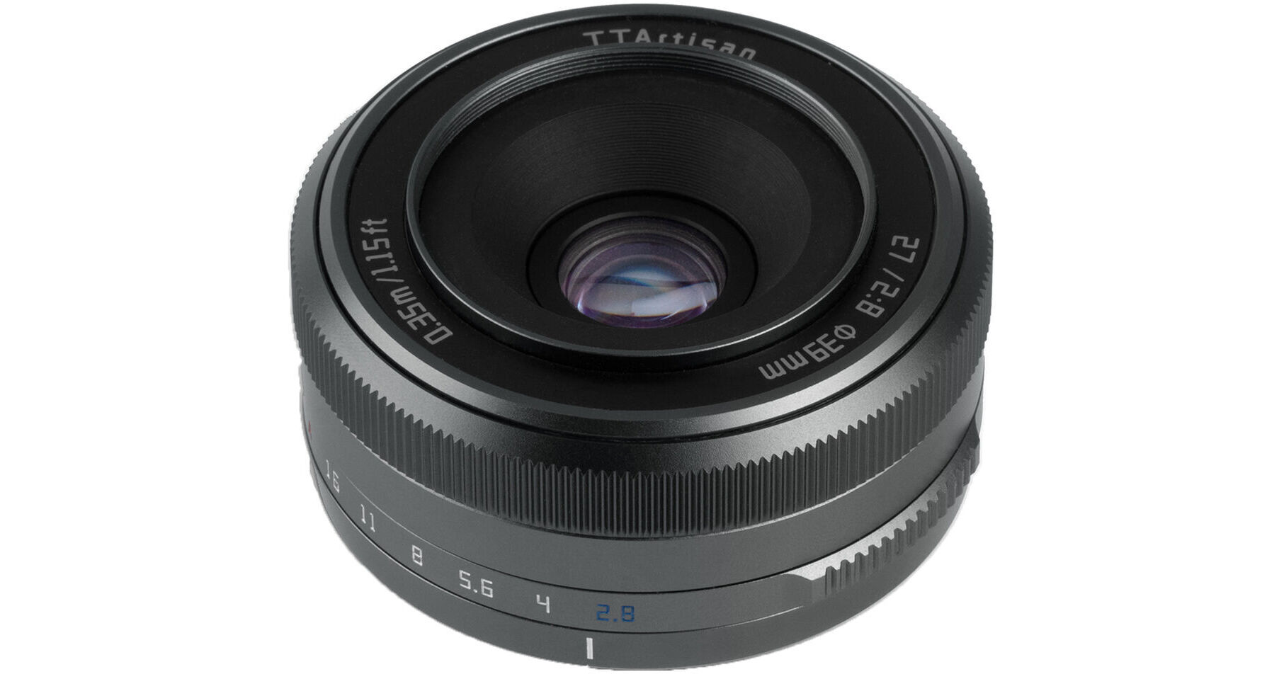 TTArtisan 27mm F 2 8 Lens FUJIFILM X Titanium AF2728 X T B H