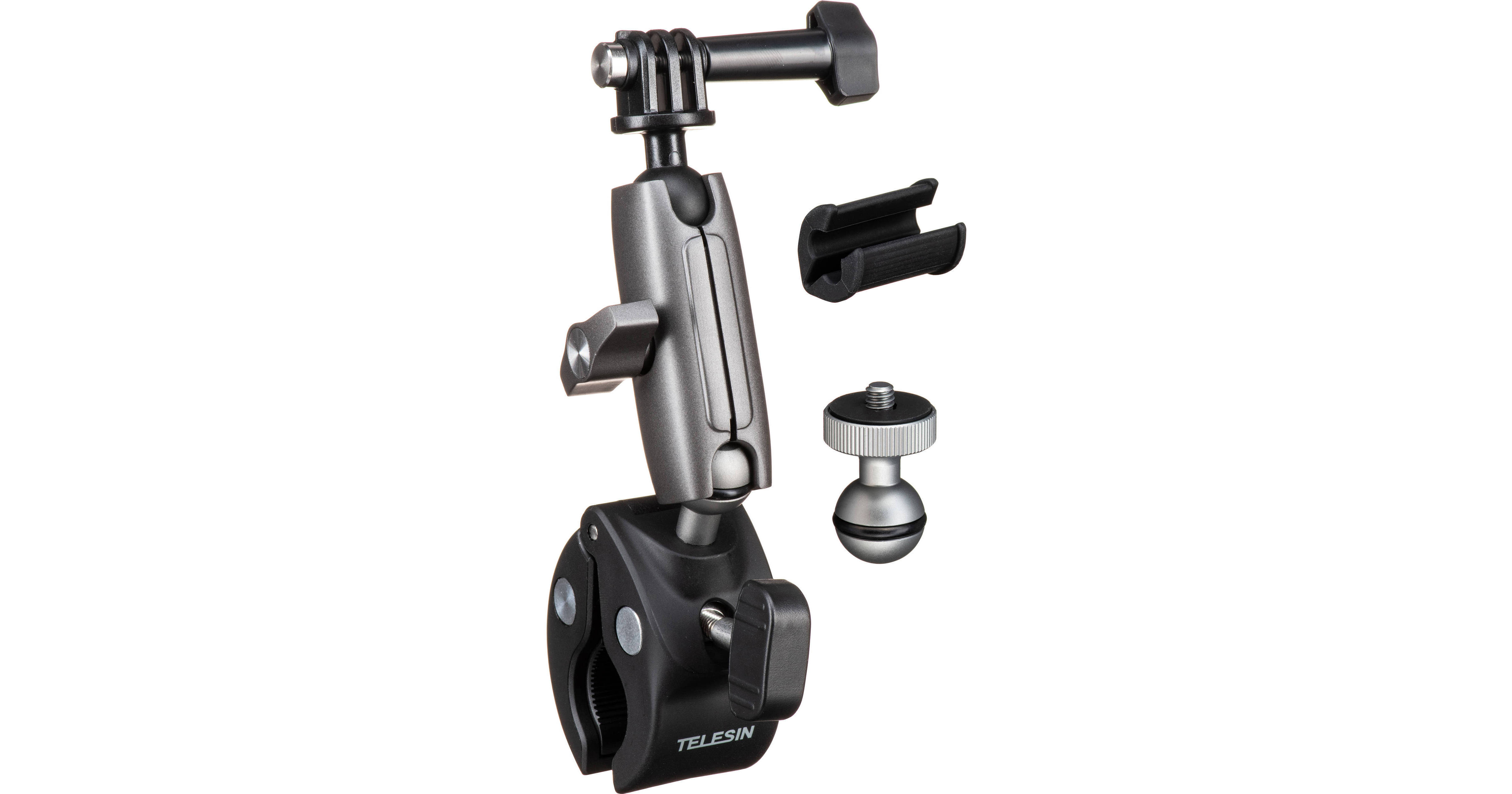 TELESIN Aluminum Universal Handlebar Mount for Acti GP-HBM-001