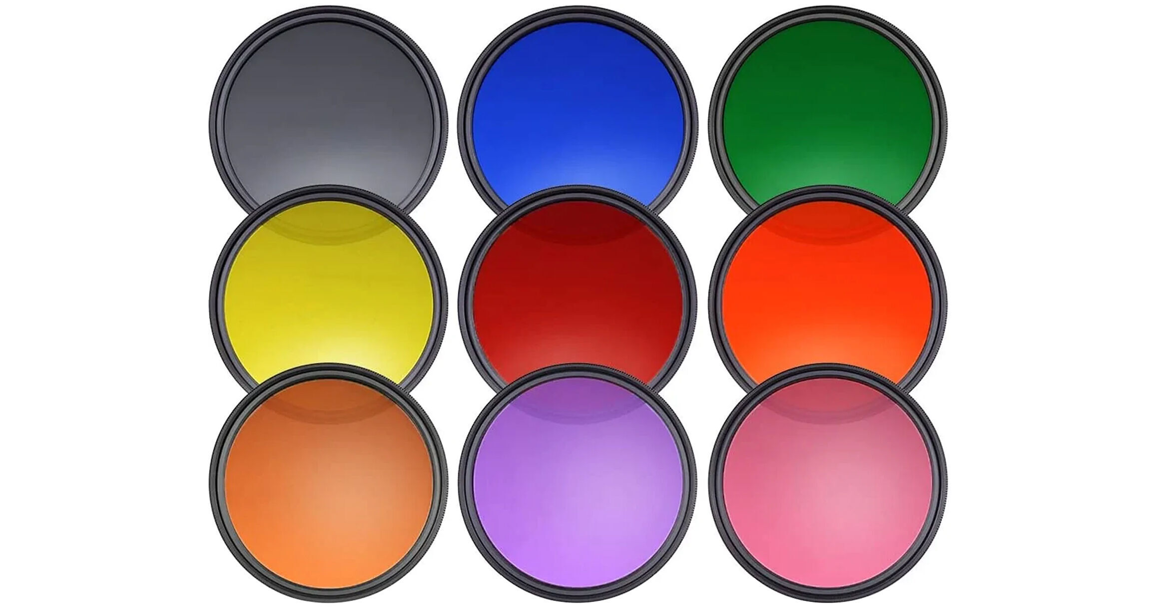 Neewer 58mm Full Color Lens Filter Kit (9Pack) 66600595 B&H