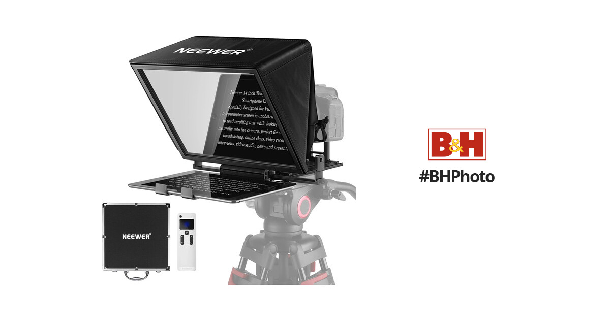 Introducing the NEEWER X14 PRO Remote Teleprompter 