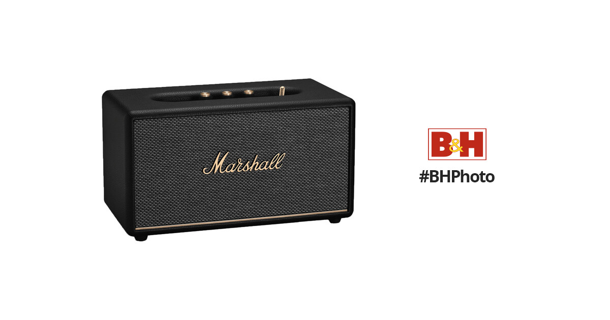 Marshall Stanmore III Bluetooth Speaker System (Black) 1006014 | Lautsprecher