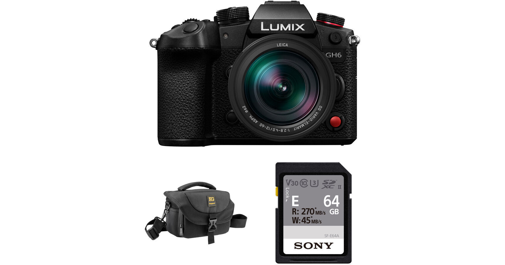 Panasonic Lumix GH6 Mirrorless Camera with 1260mm Lens and