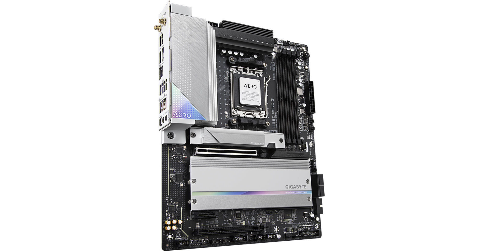 Gigabyte B650 AERO G AM5 ATX Motherboard B650 AERO G B&H Photo