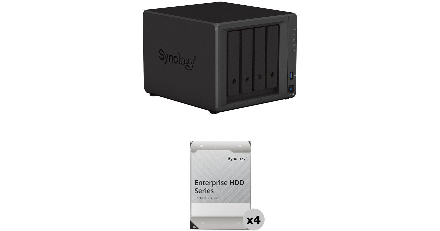 Synology 32TB DS923+ 4-Bay NAS Enclosure Kit With Synology NAS