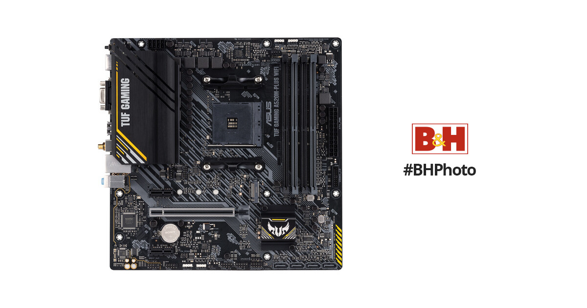 Asus TUF A520M-Plus gaming motherboard review