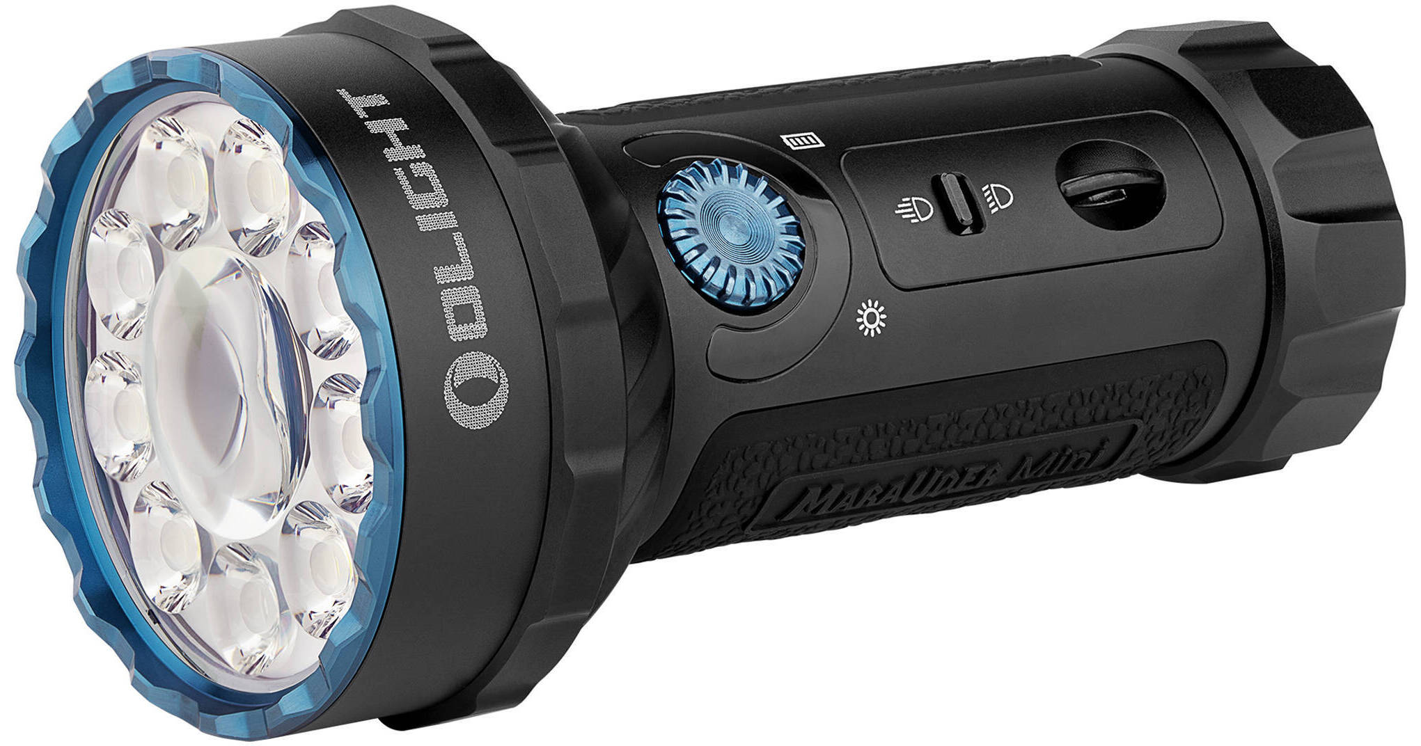 Olight Marauder Mini Rechargeable Flashlight (Black) MARAUDER