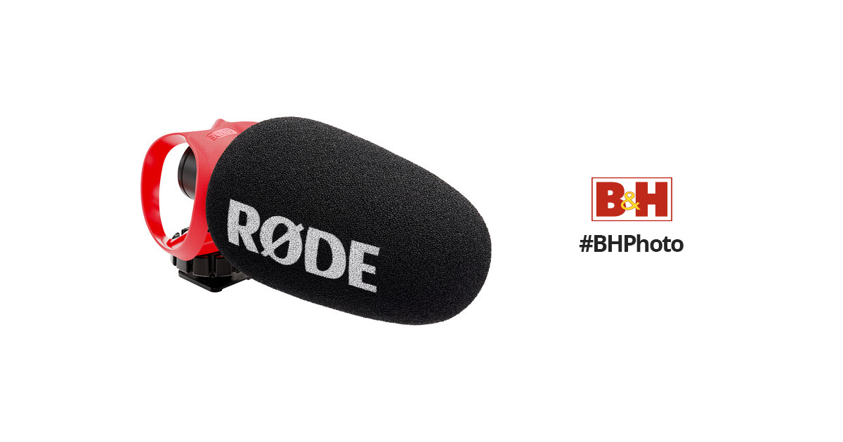 RODE VideoMicro II Ultracompact Camera-Mount Shotgun Microphone for Cameras  and Smartphones by Rode at B&C Camera