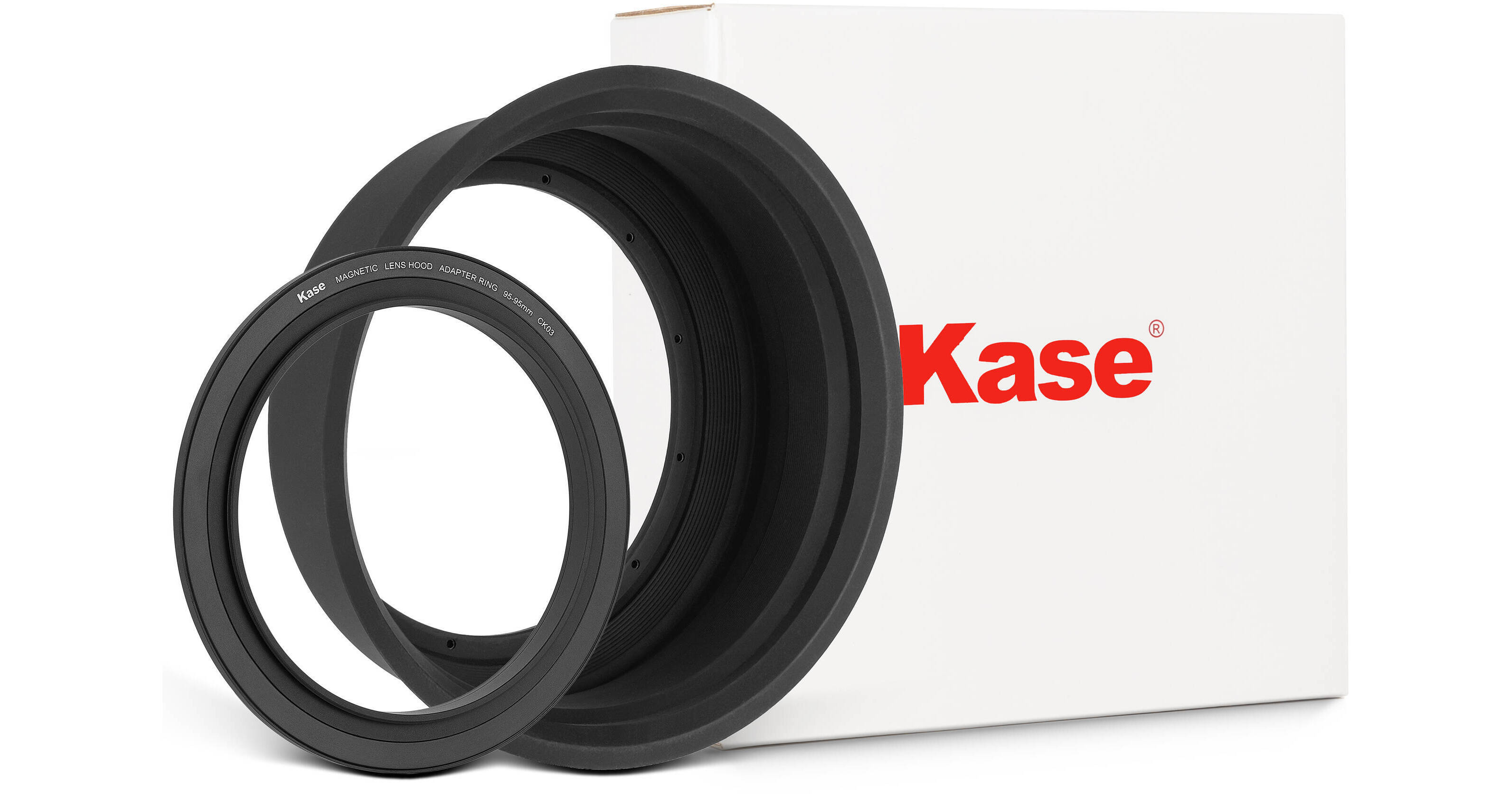 Kase 95mm Magnetic Hood with 95mm Adapter