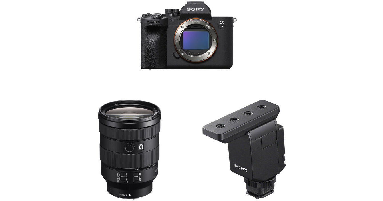 Sony a7 IV Mirrorless Camera with 24105mm f/4 Lens and
