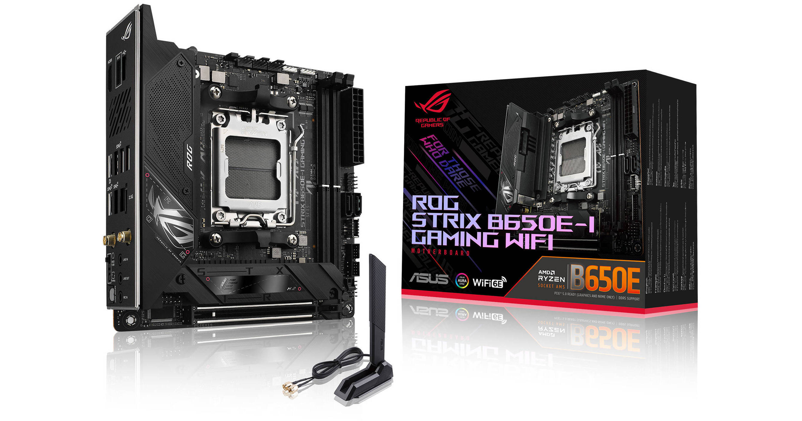 ASUS ROG STRIX B650E-I GAMING WIFI ROG STRIX B650E-I GAMING WIFI