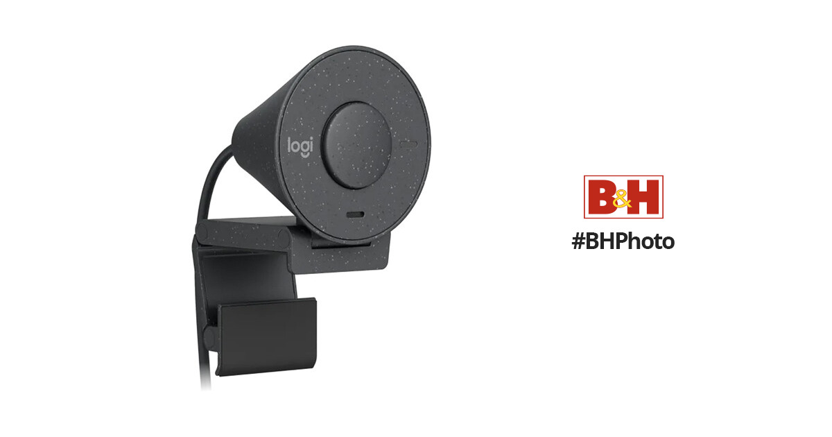 Logitech Brio 300 1080p Full HD Webcam (Graphite)