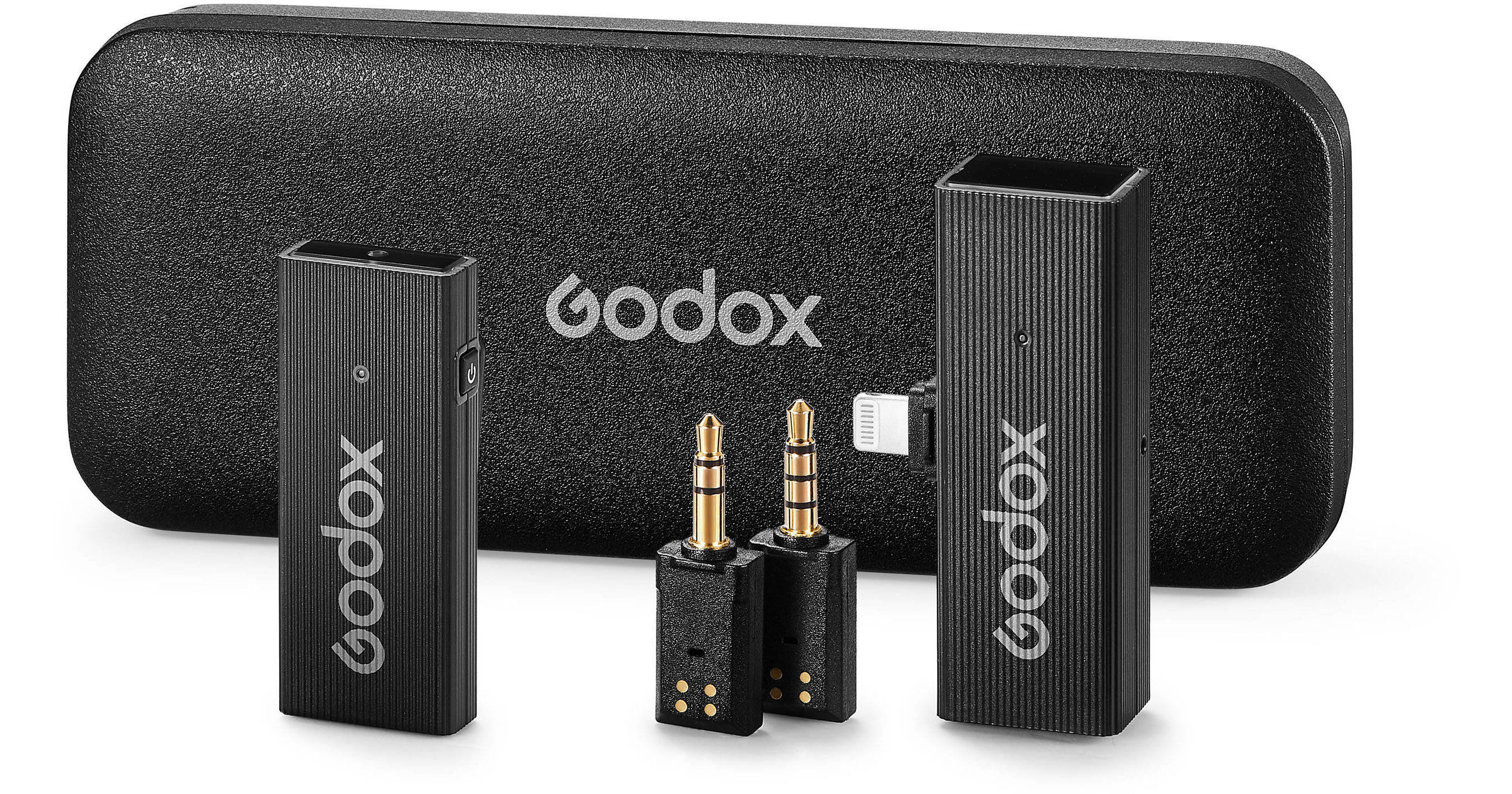 Godox MoveLink Mini LT Wireless Microphone System for Cameras & iOS Devices  (2.4 GHz, Classic Black)