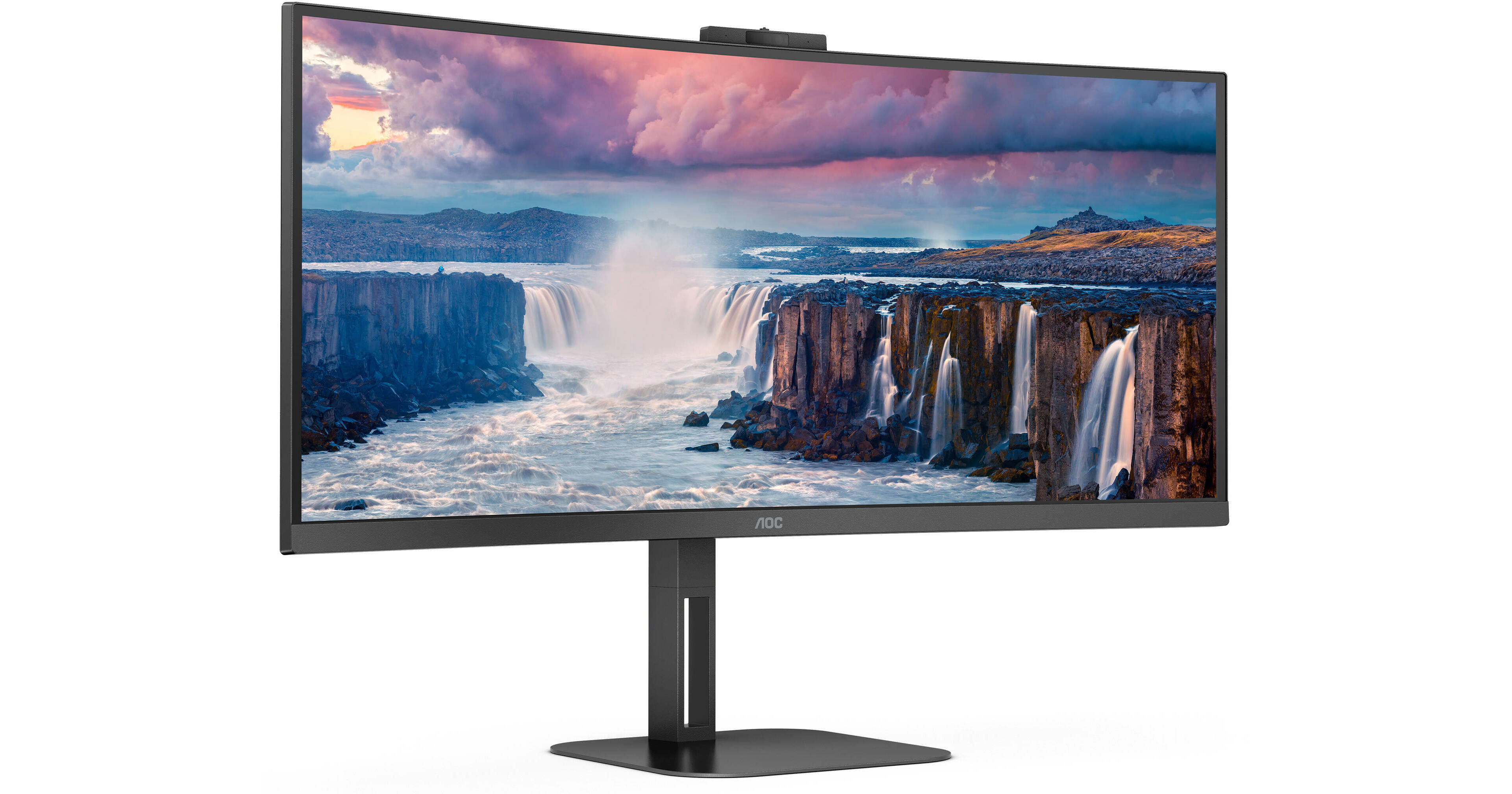 AOC 34 WQHD 100Hz Curved Monitor in Black