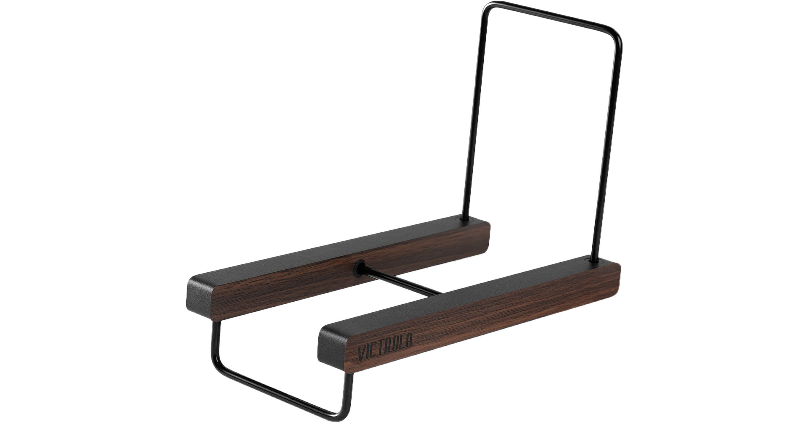 Supporto Per Vinili Victrola VA-65-ESP – Porta Dischi Da Tavolo In Legno Espresso – Capacità 25 LP - 5