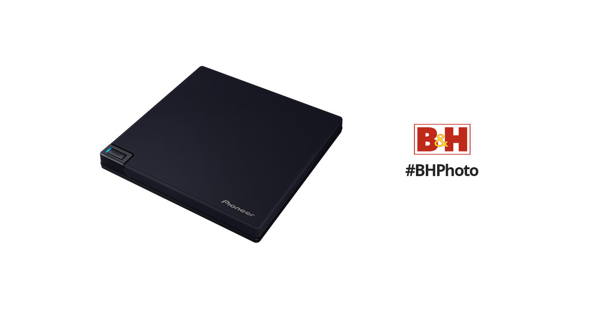 Pioneer BDR-XD08UMB-S Portable USB 3.2 Gen 1 BDR-XD08UMB-S B&H